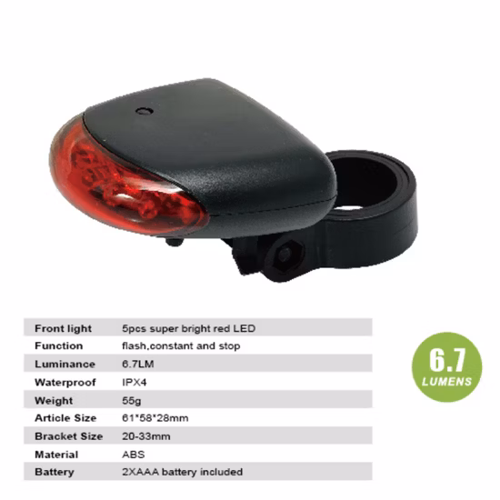 Control remoto inalámbrico COB LED dirección bicicleta cola luz trasera