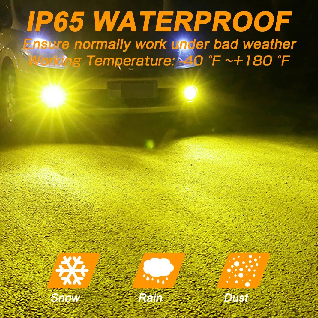 Bombillas de faros LED E70 para luz antiniebla H1 de coche Jeep