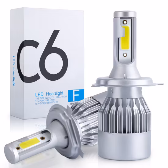 El camión de la motocicleta X7 4sides del automóvil enciende la prenda impermeable H4 H7 de la linterna LED IP67