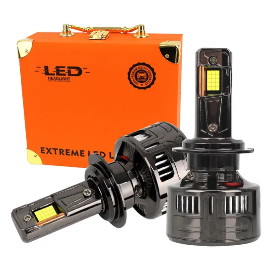 Bombillos LED H4 Luz LED Coche 12000 Lúmenes Csp 1860 Foco LED H7 PARA Autos Carro Luces LED Faro